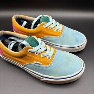 Vans Authentic Lace-up low-top shoes, Multicolor, Unisex, Men’s 6, Women’s 7.5